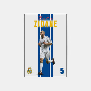 Plakat - Zinedine Zidane