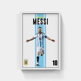 Plakat - Messi i godt humør