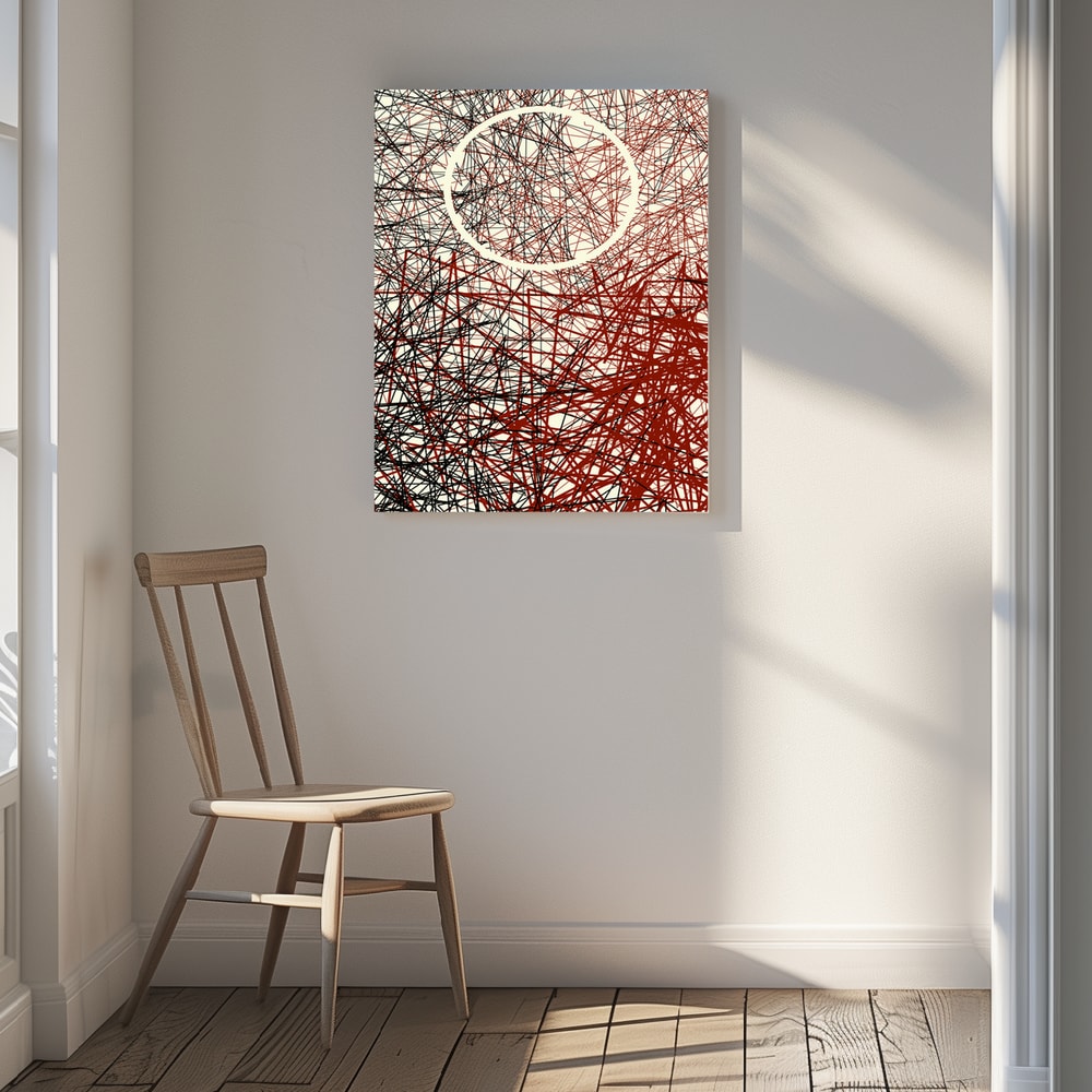 Canvas - Dynamic Line Circle