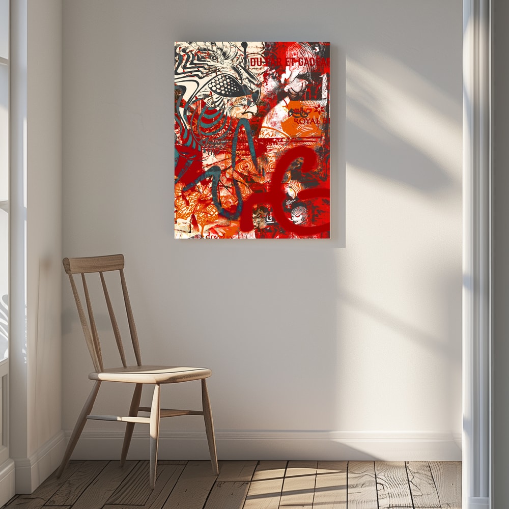 Canvas - Vibrant Street Fusion