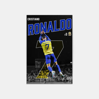 Plakat - Cristiano Ronaldo i sejrsdans - admen.dk
