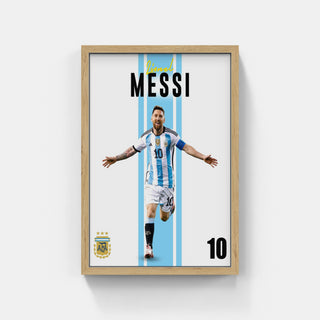 Plakat - Messi i godt humør