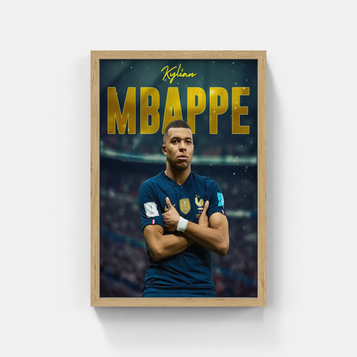 Plakat - Kylian Mbappe