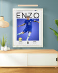 Plakat - Fernandez Enzo grafisk look - Admen.dk