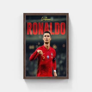 Plakat - Cristiano Ronaldo kunst
