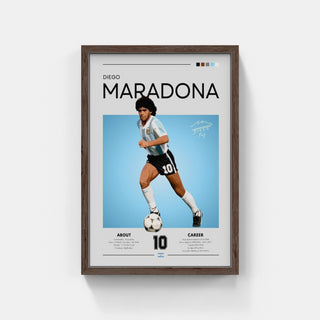Plakat - Diego Maradona grafisk look