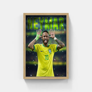 Plakat - Neymar i godt humør