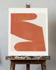 Canvas - Orange Silhouette