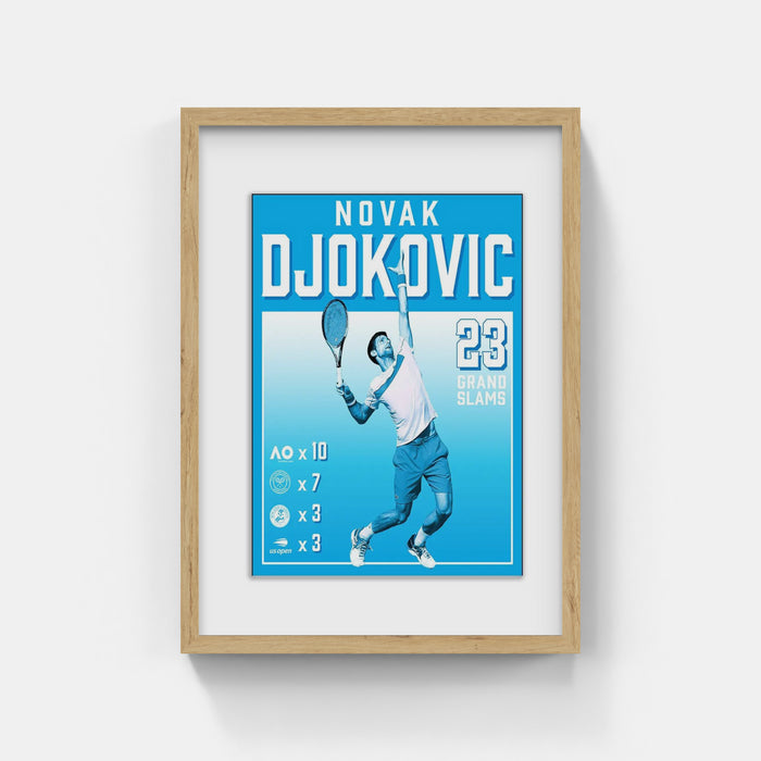 Plakat - Novak Djokovic