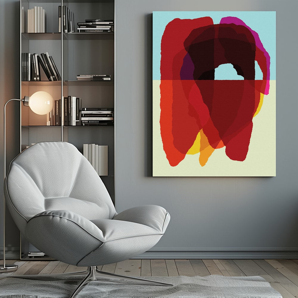 Canvas - Reflected Abstract Arch