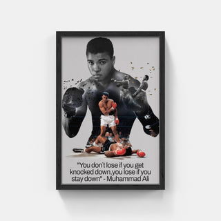 Plakat - Muhammad Ali citat