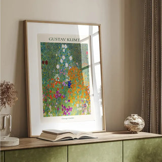 Plakat - Gustav Klimt - Cottage garden kunst