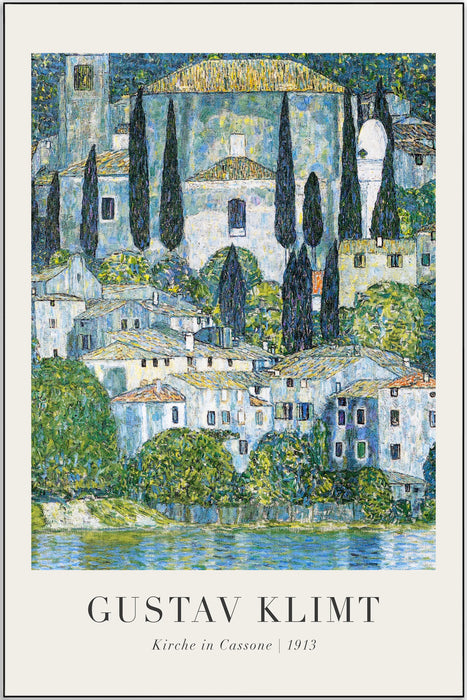 Plakat - Gustav Klimt - Kirche kunst