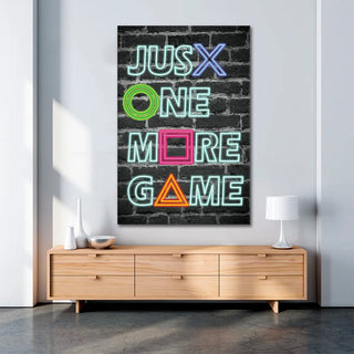 Plakat - Just one more game