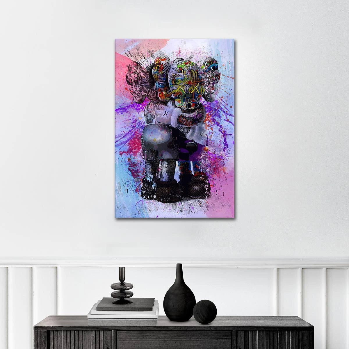 Plakat - Kaws love kunst – Admen.dk