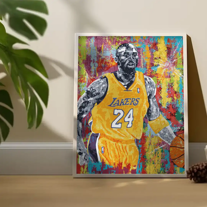 Plakat - Kobe Bryant graffiti