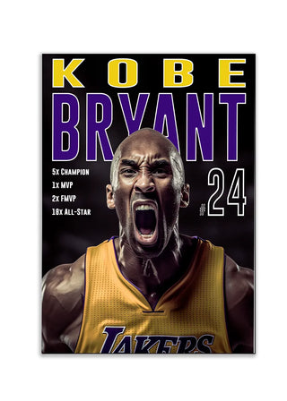 Plakat - Kobe Bryant style