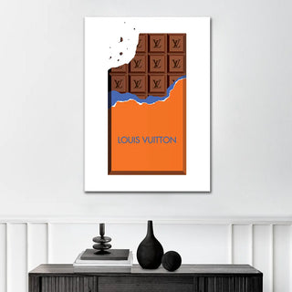 Plakat - Louis Vuitton chocolate bite