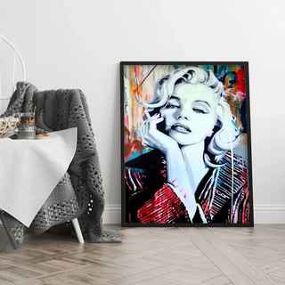 Plakat - Marilyn Monroe pop kunst - admen.dk