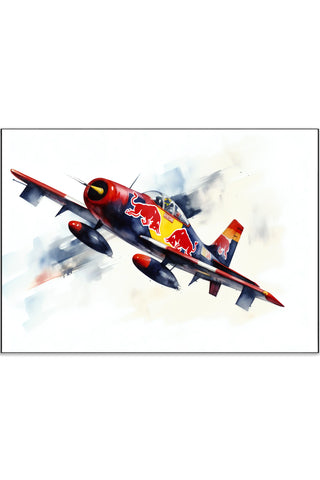 Plakat - RedBull flyvemaskine
