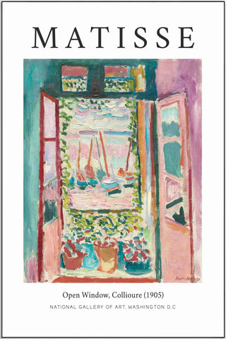 Plakat - Matisse - Open window