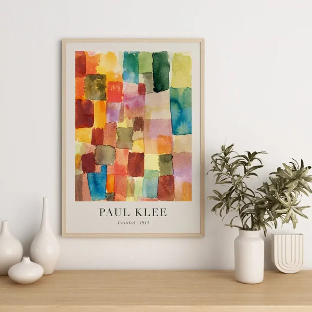 Plakat - Paul Klee - Untitled kunst – Admen.dk