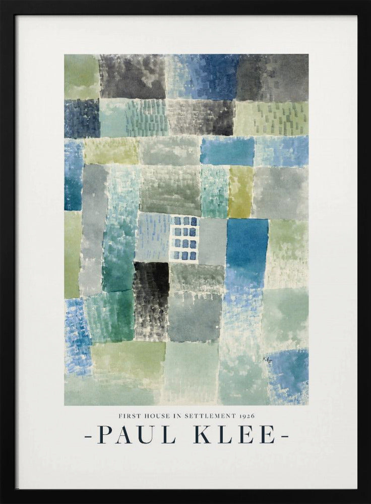Plakat - First House in a Settlement 1926 - Admen.dk