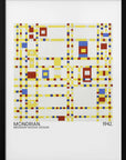 Plakat - Broadway Boogie Woogie - Admen.dk