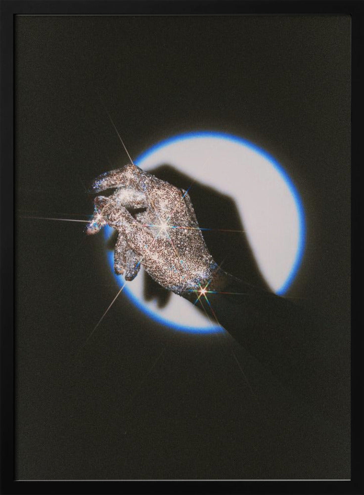 Plakat - Glitter Hand - Admen.dk