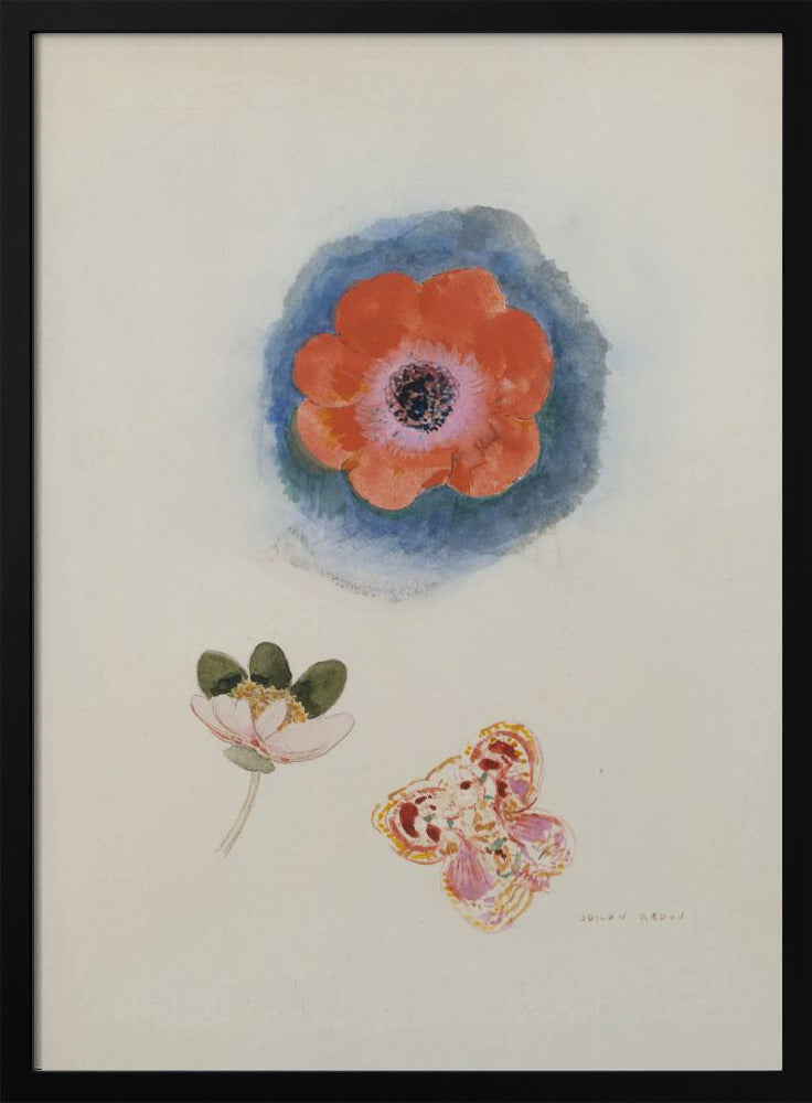 Plakat - Etude de fleurs