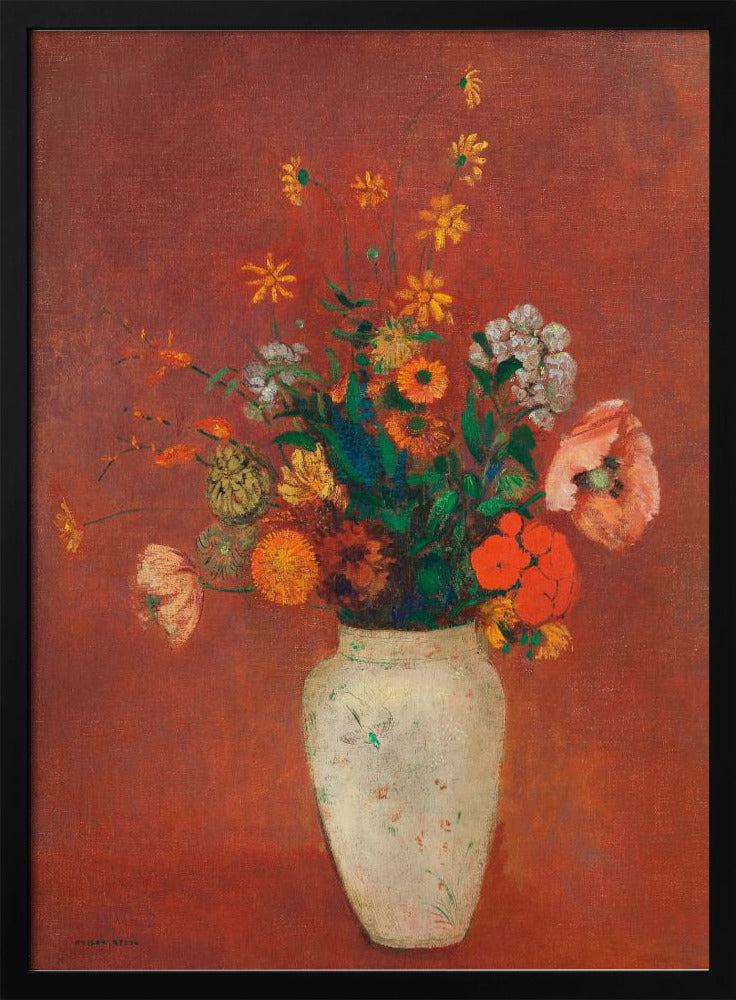 Plakat - Bouquet In a Chinese Vas - Admen.dk