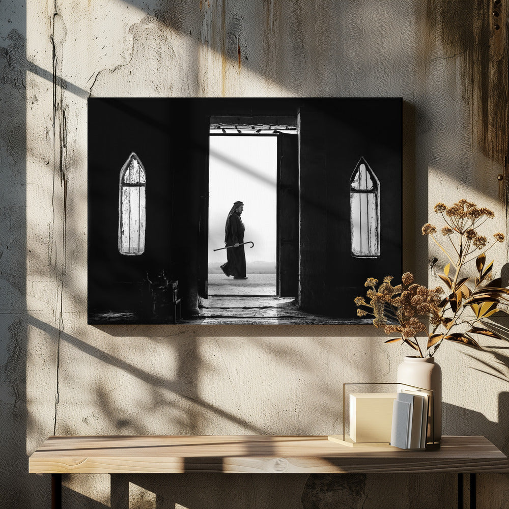Canvas - Man With Cane - Admen.dk