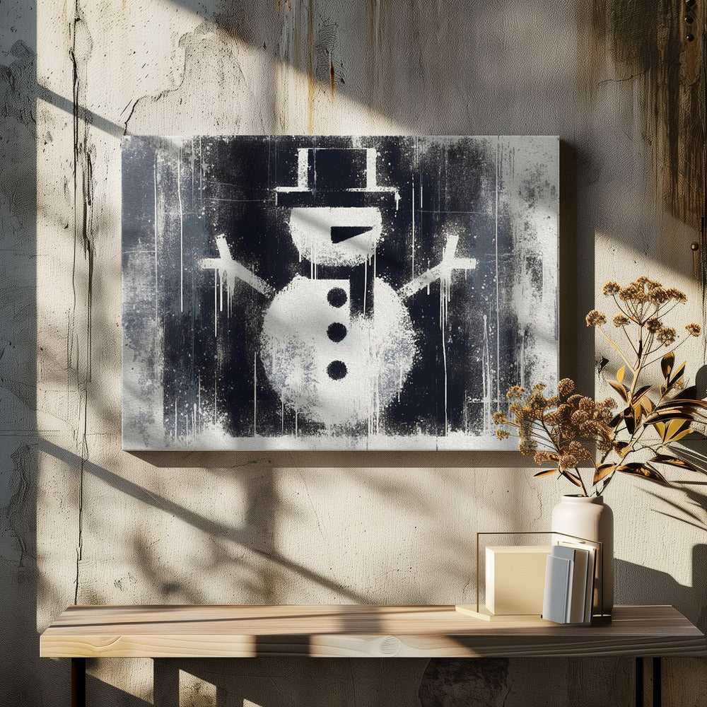 Canvas - Snowman