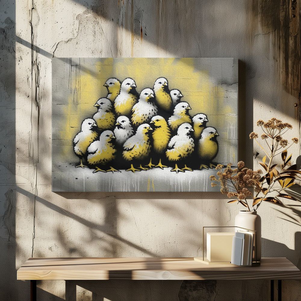 Canvas - Chickens