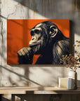 Canvas - Thinking Monkey