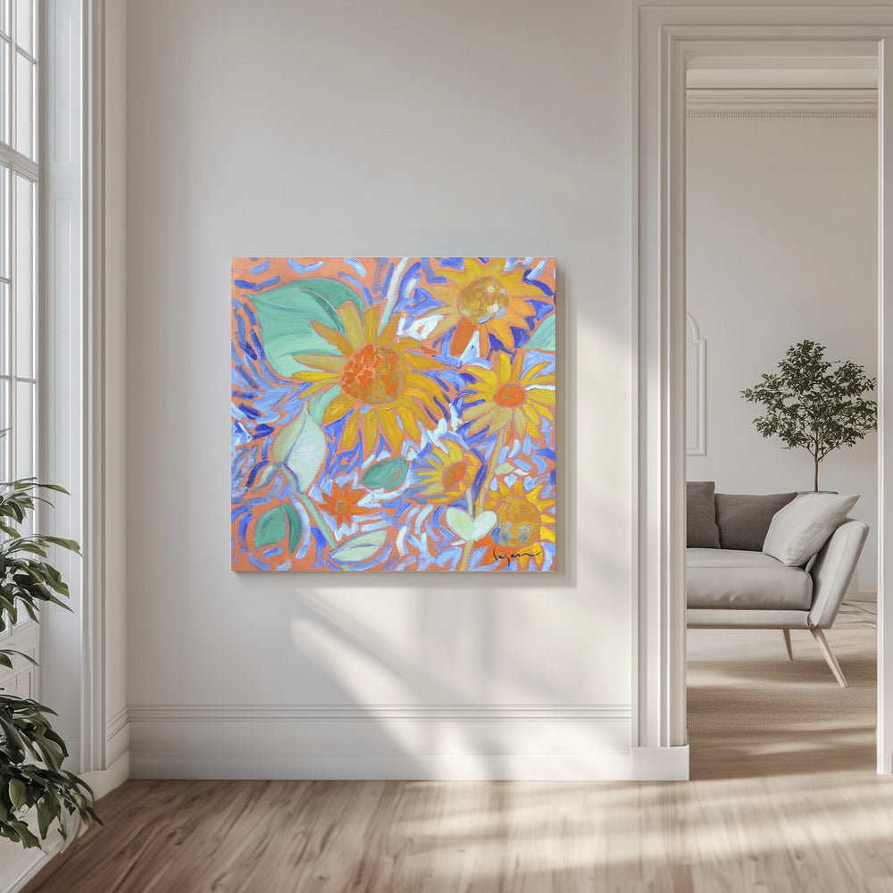Canvas - Sunflowersagei