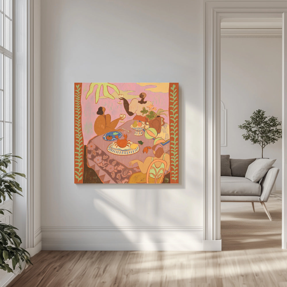 Canvas - Luncheon with the Ladies - Admen.dk