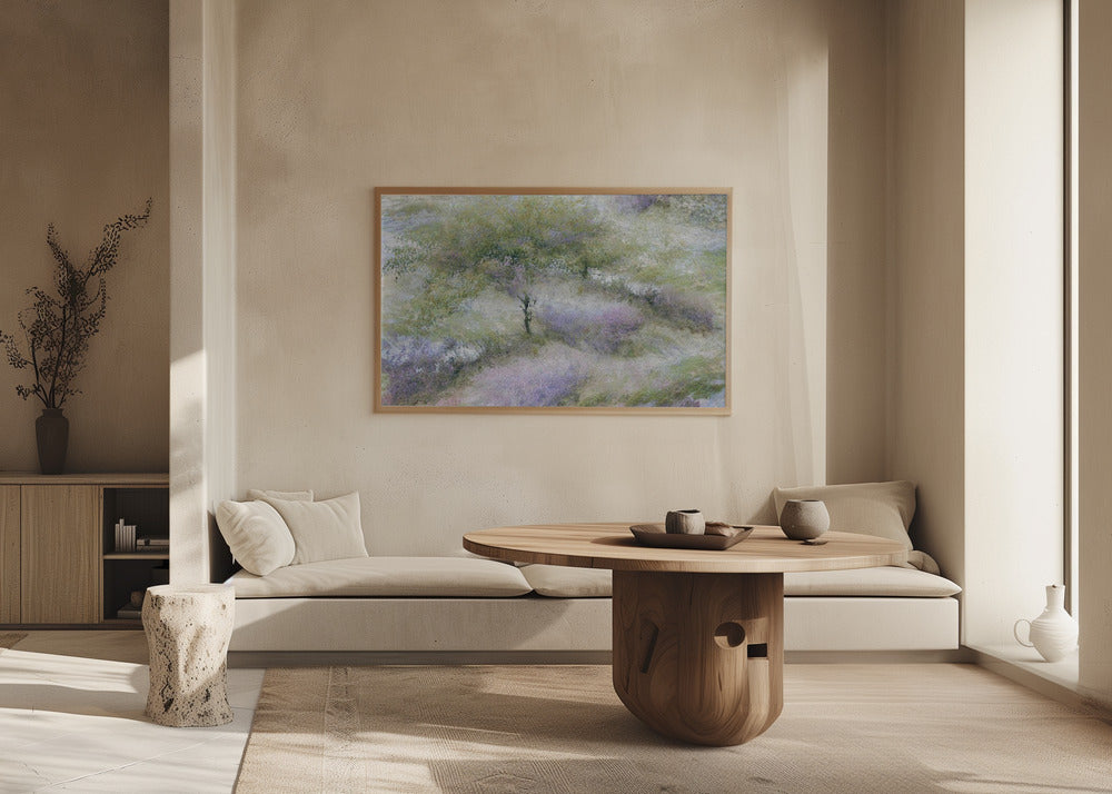 Plakat - Flowering heather