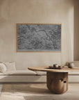 Poster - Gray vintage map of Dresden Germany