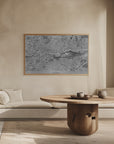 Plakat - Gray vintage map of Rennes France