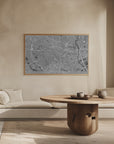 Poster - Gray vintage map of Montpellier France