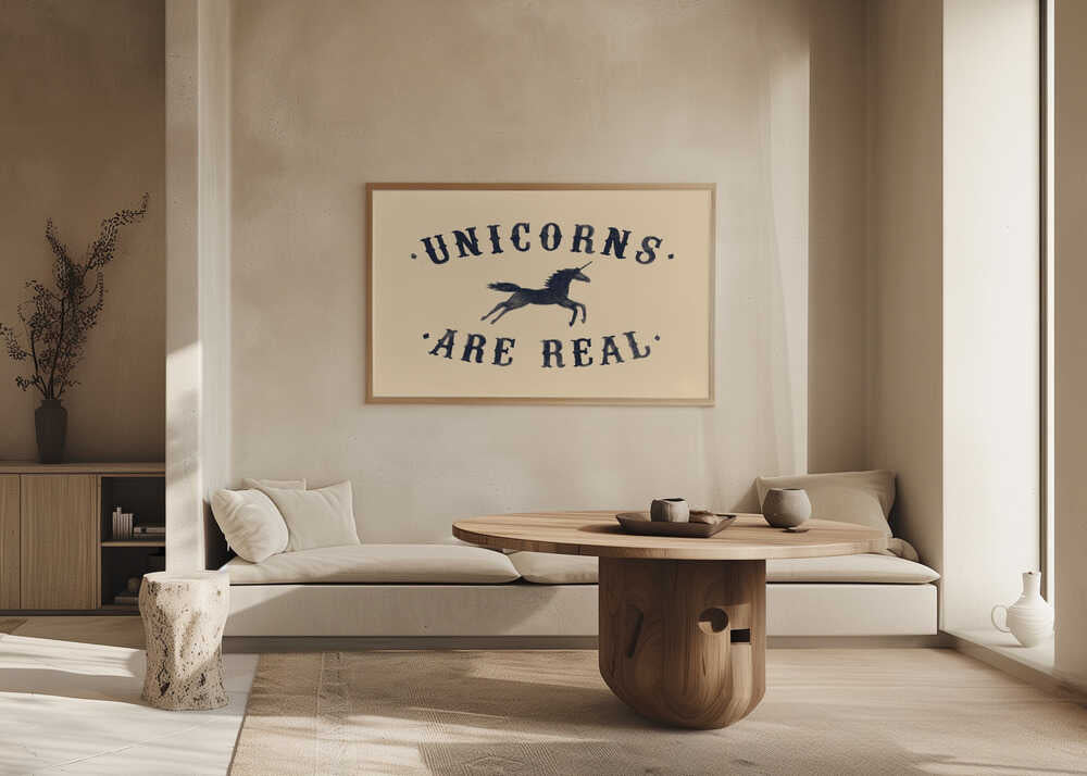 Plakat - Unicorns Are Real