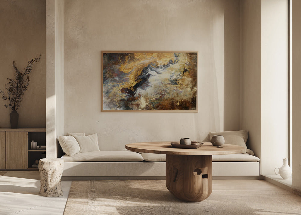 Plakat - Abstract Marble Art Illustration 03