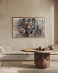 Plakat - Tiger Animal Vintage Art Illustration Wallart 15
