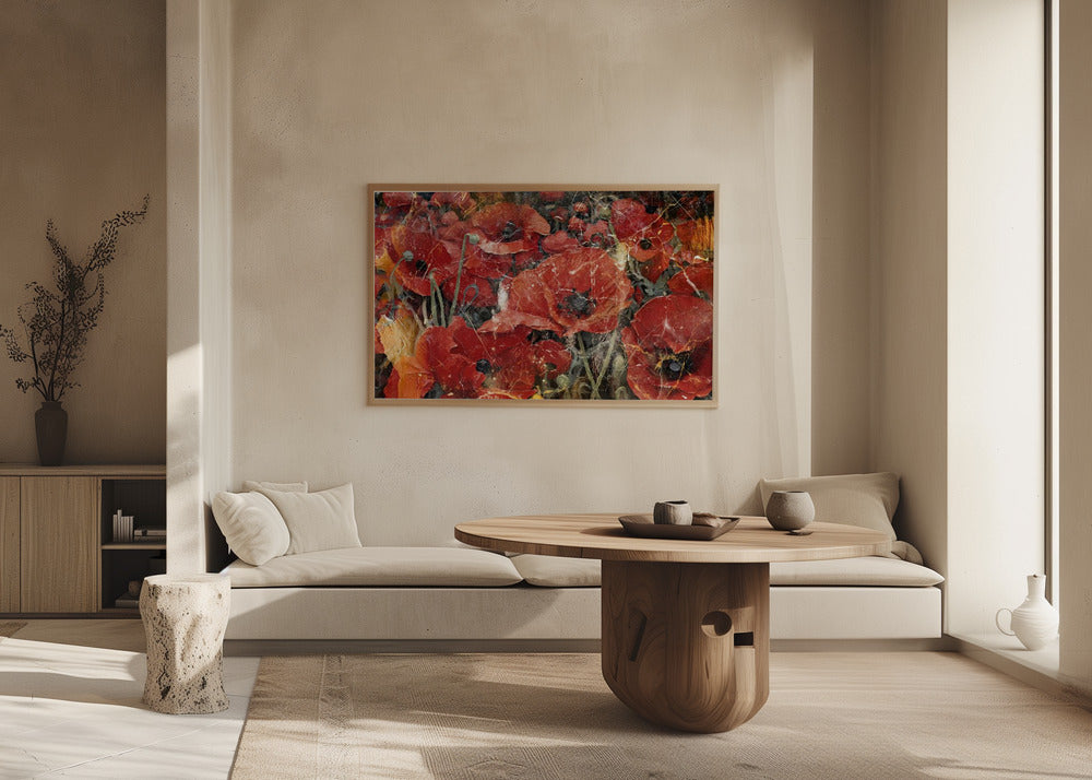 Plakat - Flower Floral Art Illustration Wallart 016