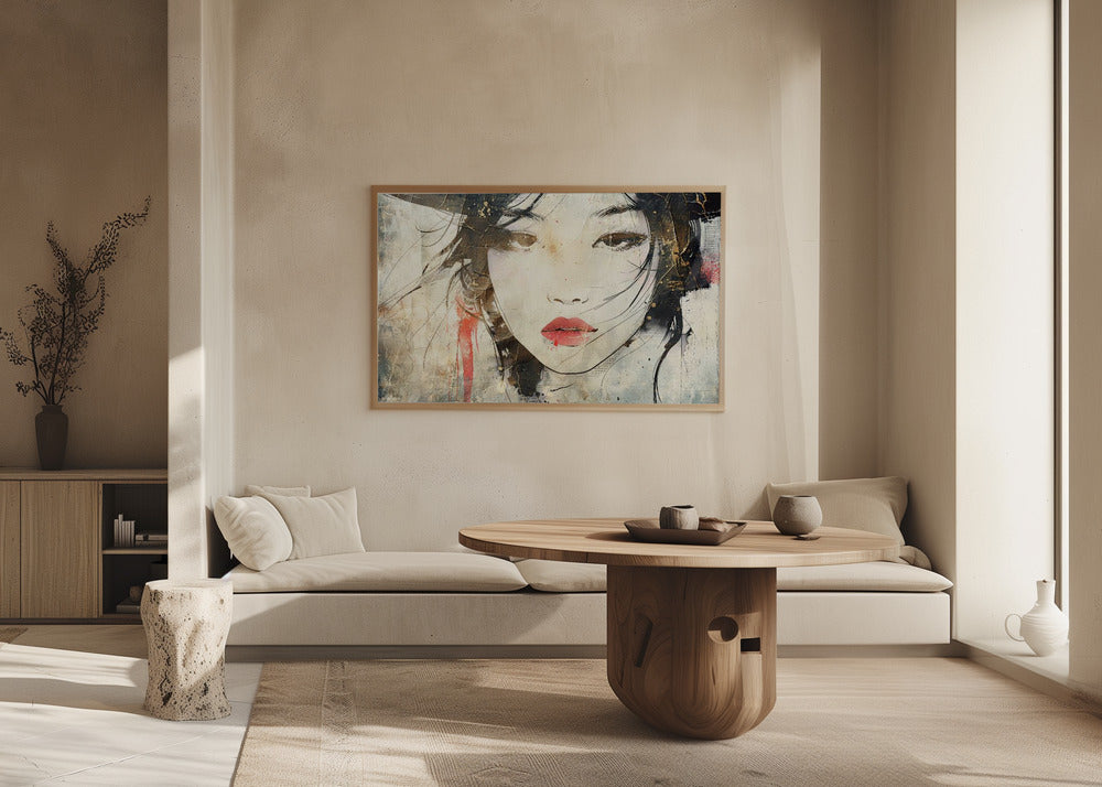 Poster - Japan Ink Art Illustration Wallart 17