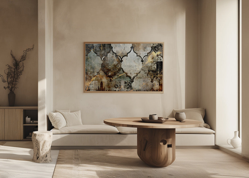 Plakat - Surreal Fable Abstract Art Illustration Wallart 013