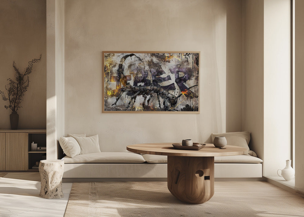 Plakat - Surreal Fable Abstract Art Illustration Wallart 017