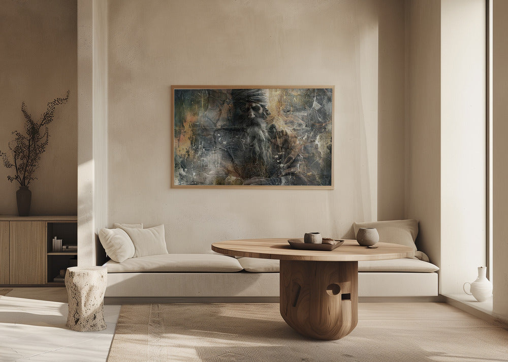 Plakat - Surreal Fable Abstract Art Illustration Wallart 054