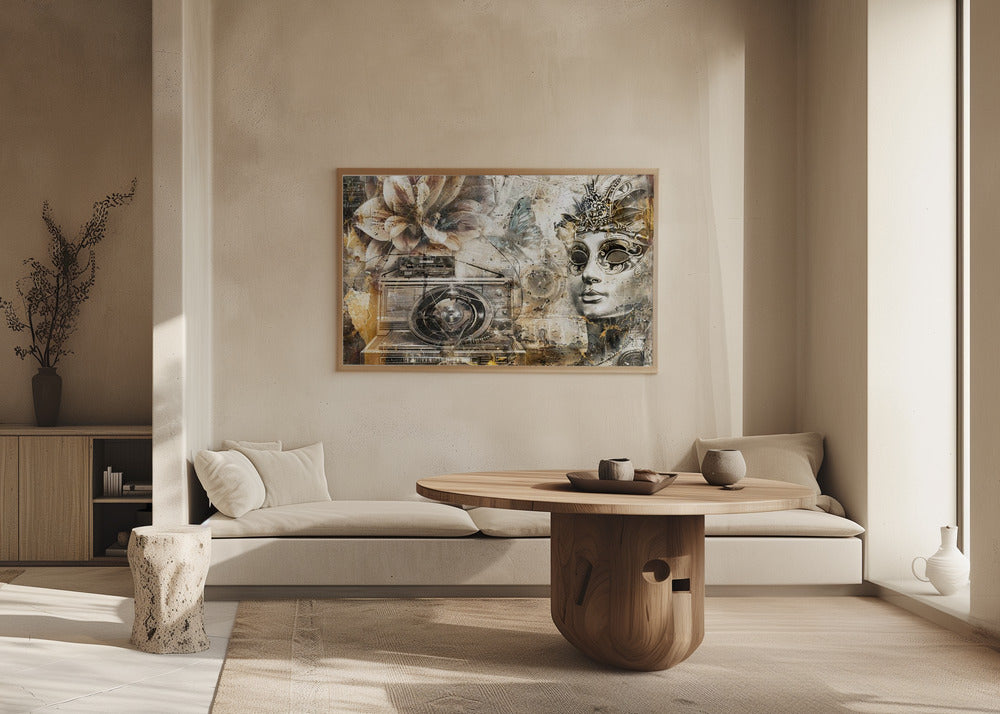 Plakat - Surreal Fable Abstract Art Illustration Wallart 055